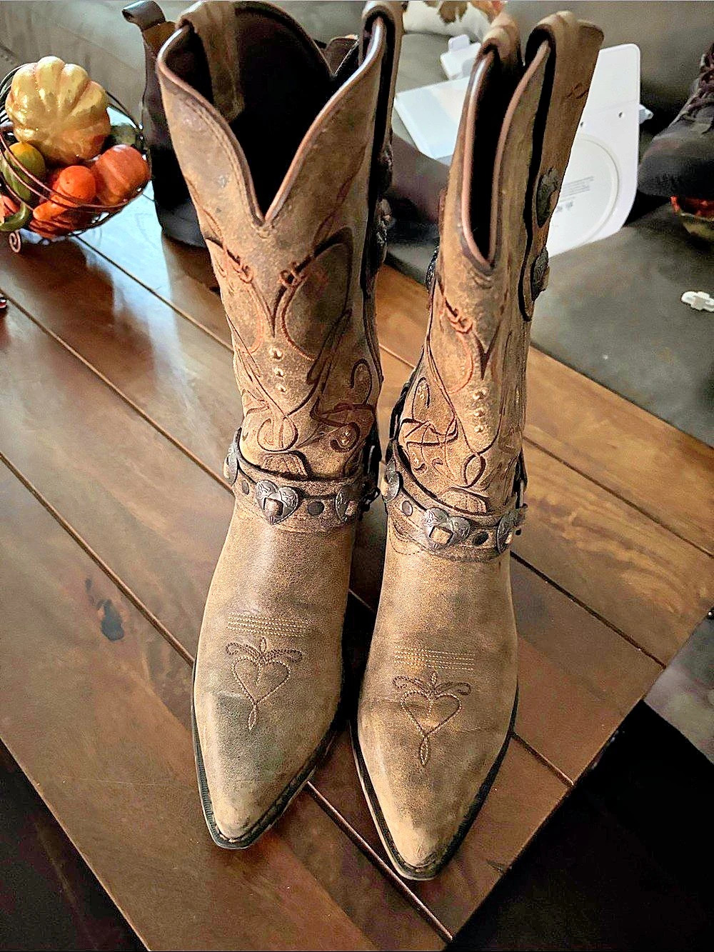 Durango Crush Heartbreaker Western Boot Brown Heeled Boots